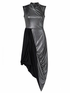 bcbg asymmetrical satin wrap dress BCBGMaxAzria | Dresses | Max Azria Halter Product ID:AD3D105317_AE890_M Bias cut shape for Size (Width x Height):8x6ft - standing small kids / seated larger kids Shop Mustard Rayon Printed